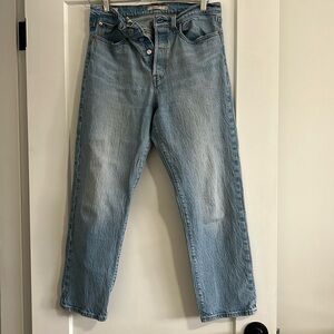 Levi’s wedgie straight jeans size 30x28